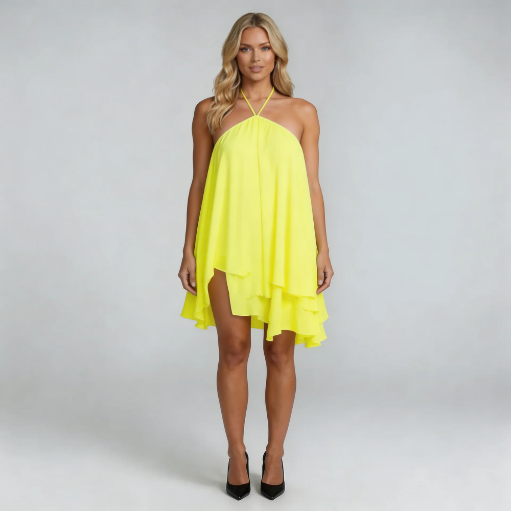 Alondra Ruffle Mini Dress