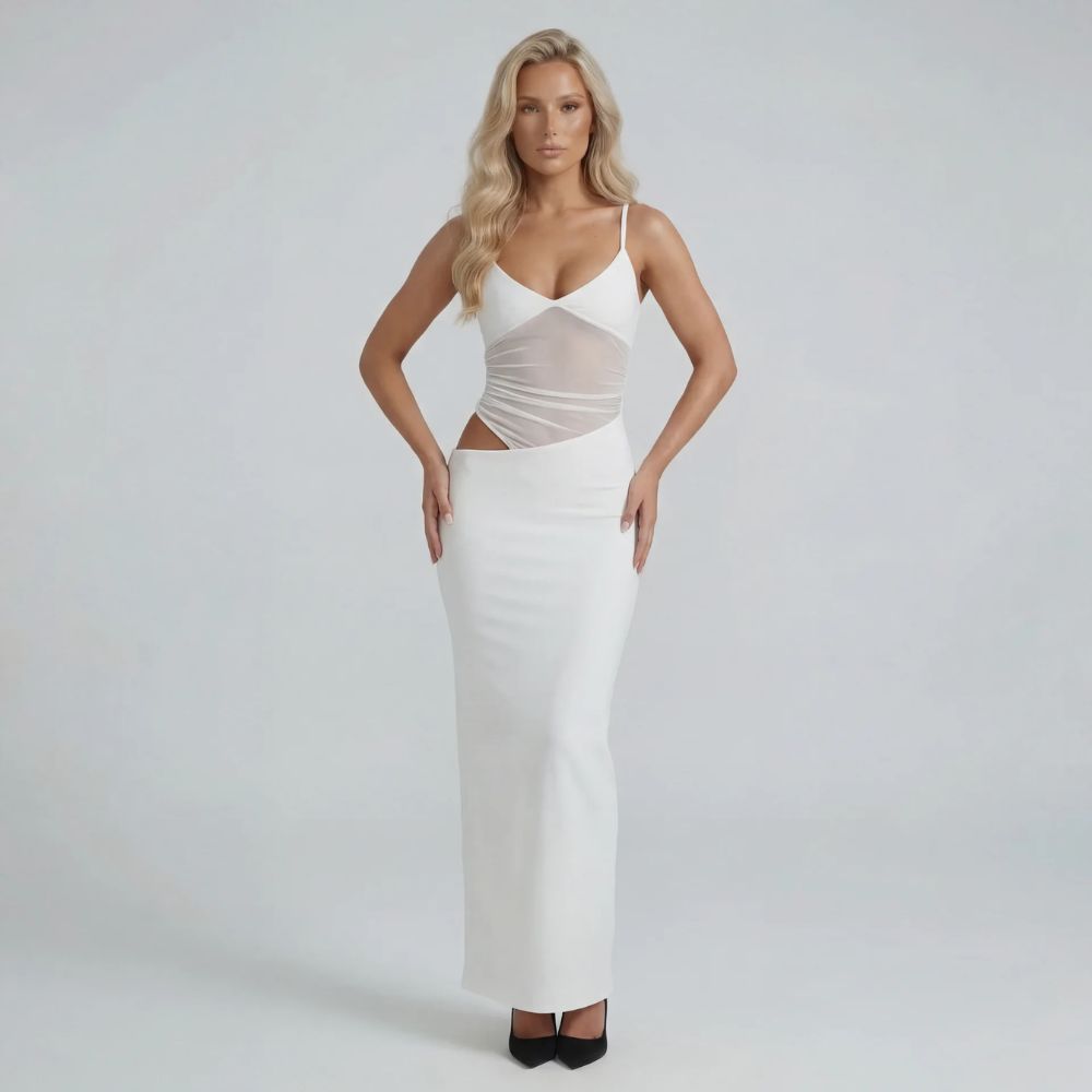 Camilla Mesh Maxi Dress