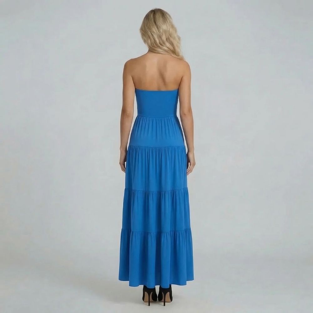 Daisy Ruched Maxi Dress