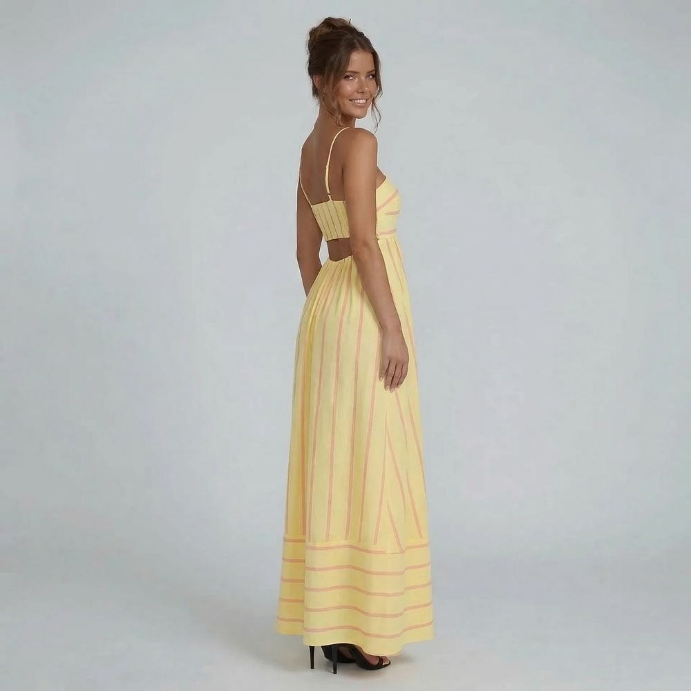 Delilah Stripe Maxi Dress
