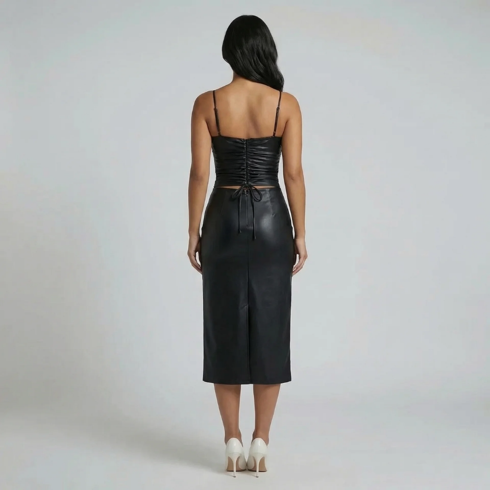 Elora Corset Midi Dress