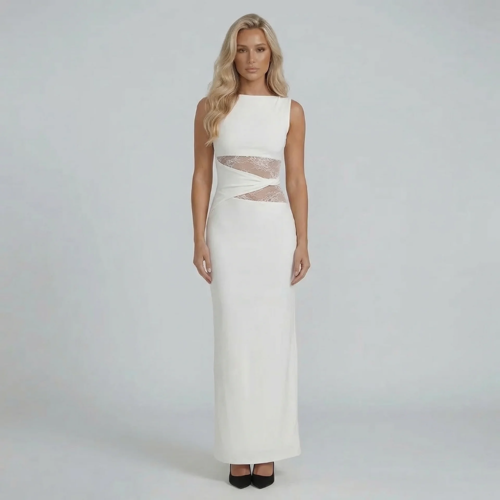 Gisella Lace Maxi Dress