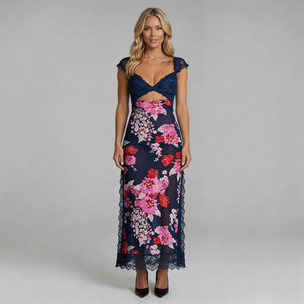 Isabella Cutout Midi Dress