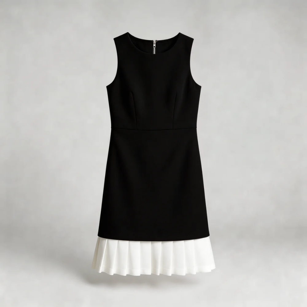Lily Pleated Mini Dress