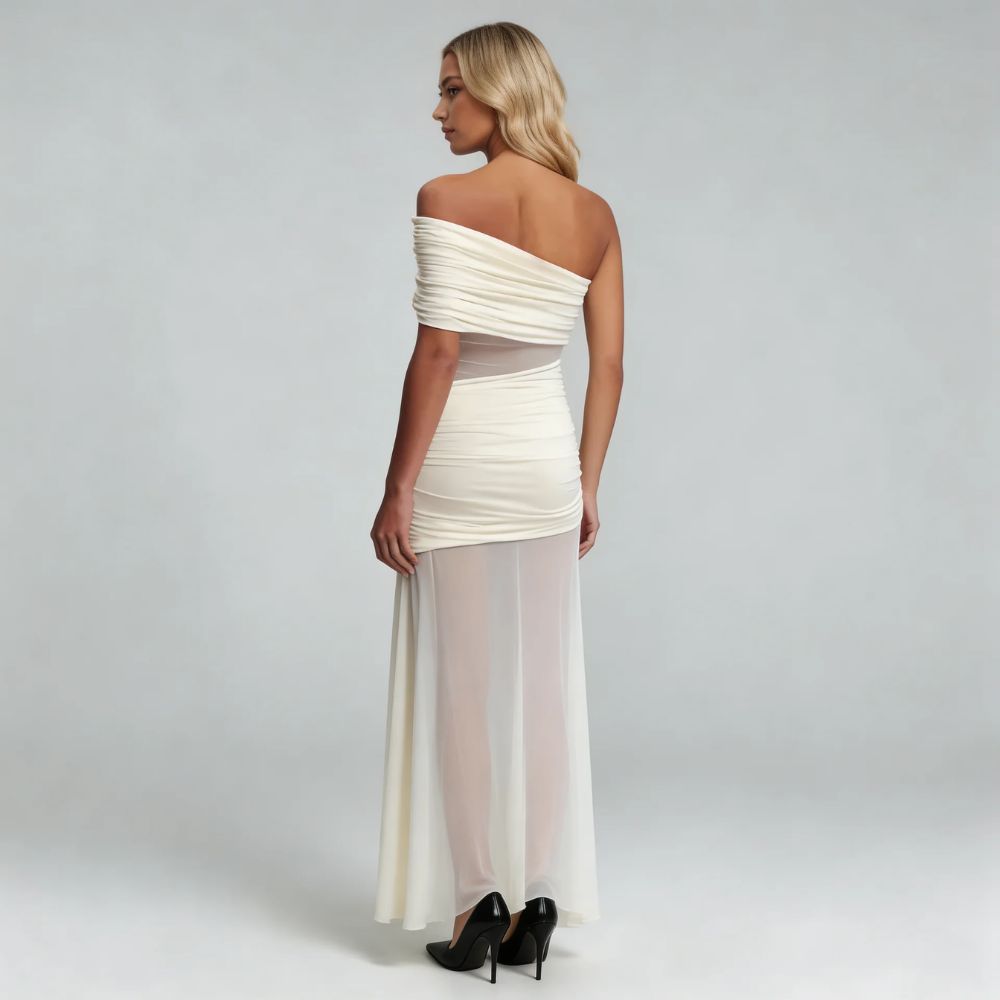 Sienna Mesh Maxi Dress