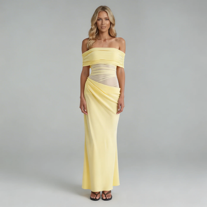 Olivia Mesh Maxi Dress