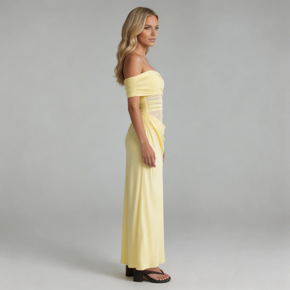 Olivia Mesh Maxi Dress