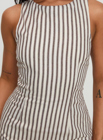 ASHLEY | STRIPED ROMPER
