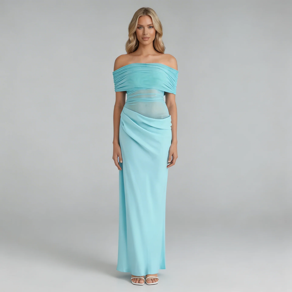 Olivia Mesh Maxi Dress