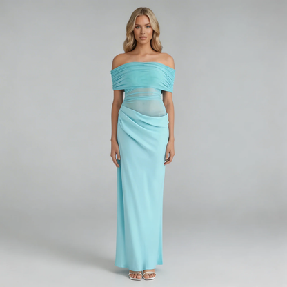 Olivia Mesh Maxi Dress