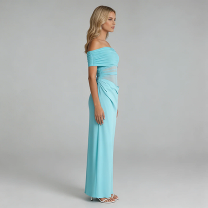 Olivia Mesh Maxi Dress