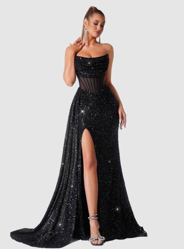 The Midnight Siren Gown