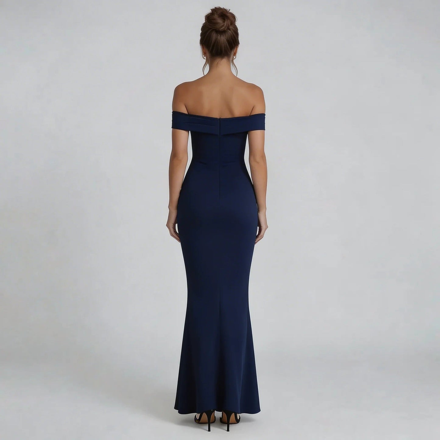 Odette Pleated Maxi Dress