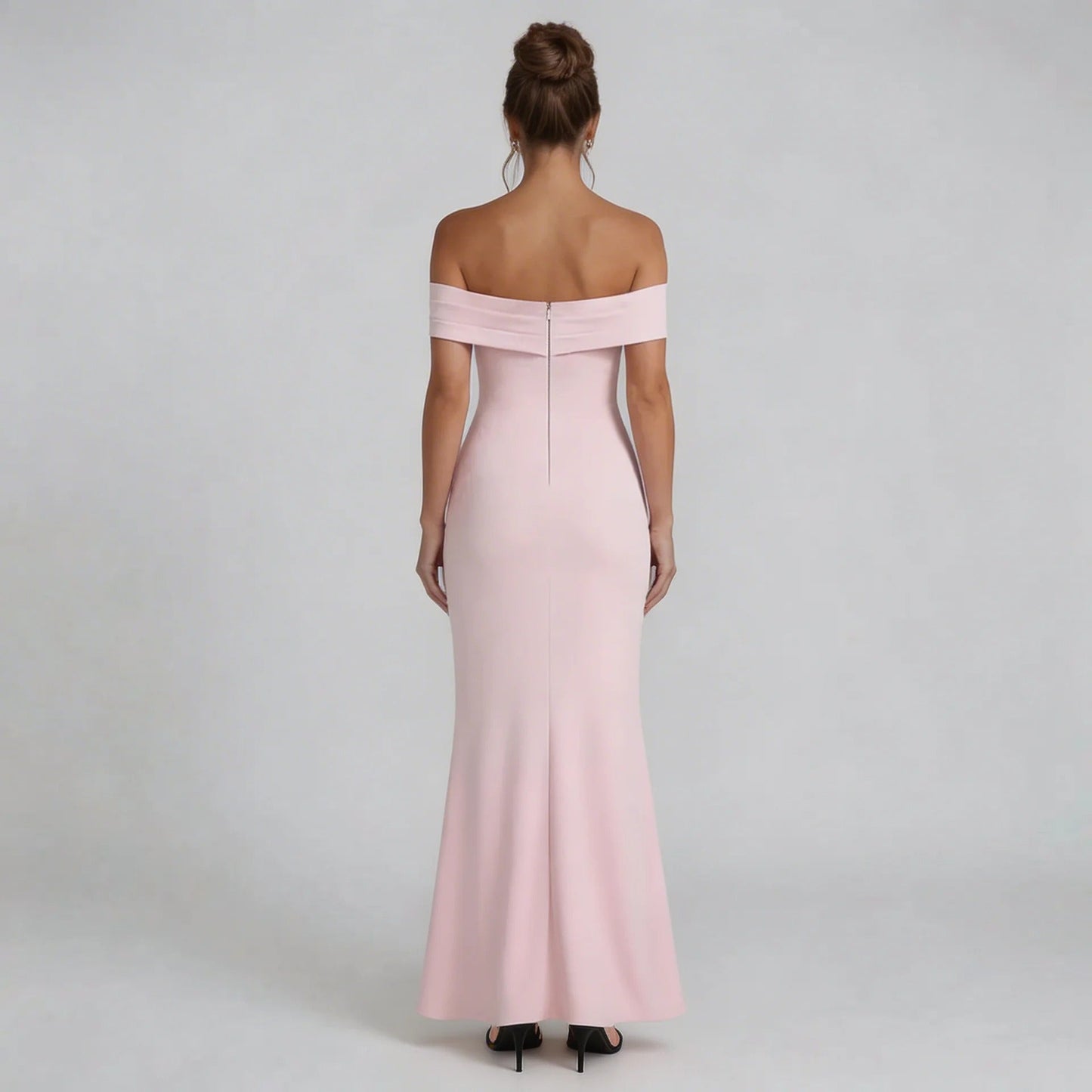 Odette Pleated Maxi Dress