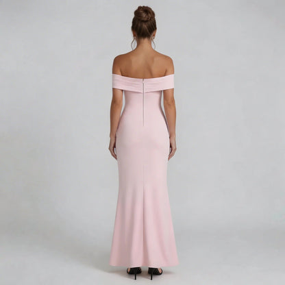 Odette Pleated Maxi Dress