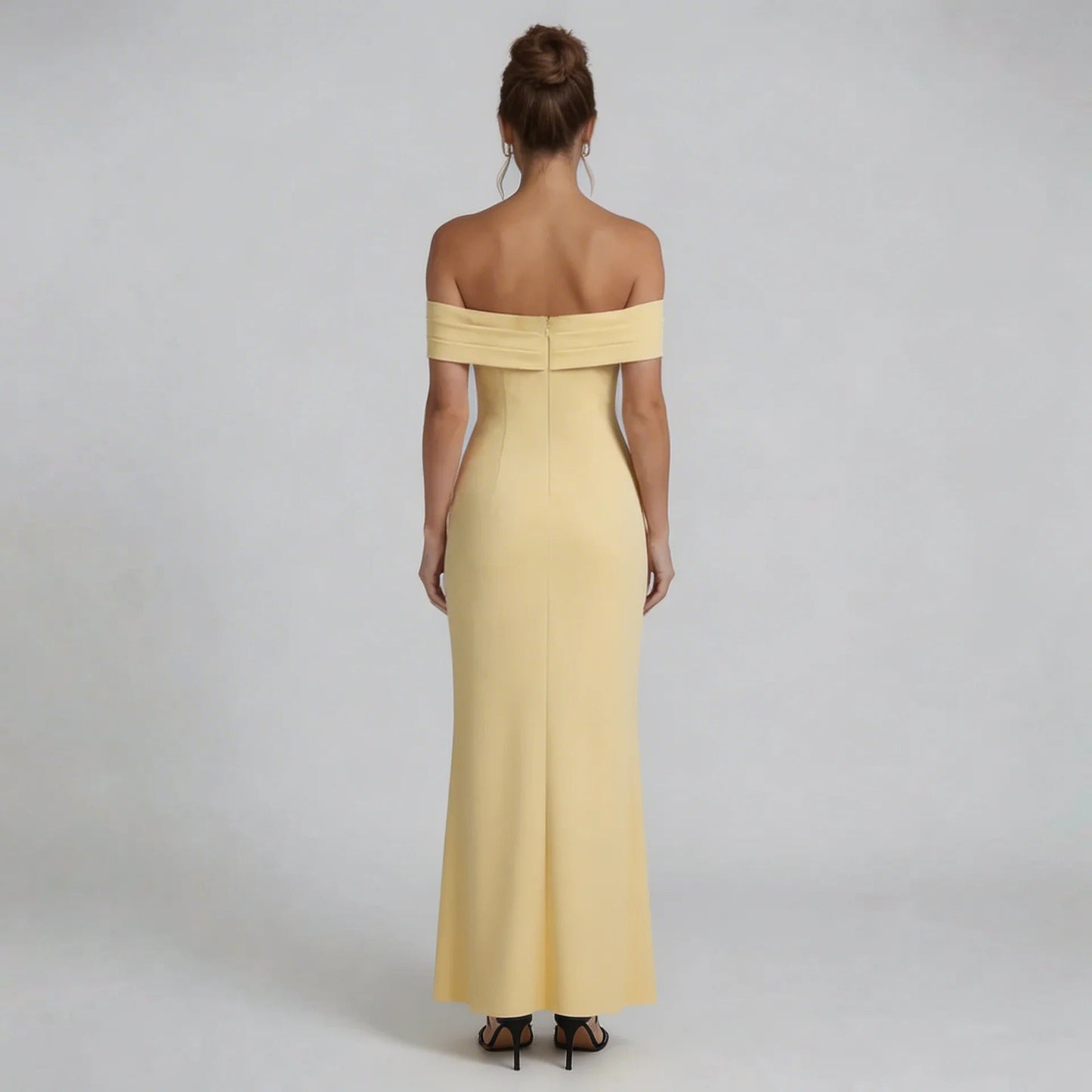 Odette Pleated Maxi Dress