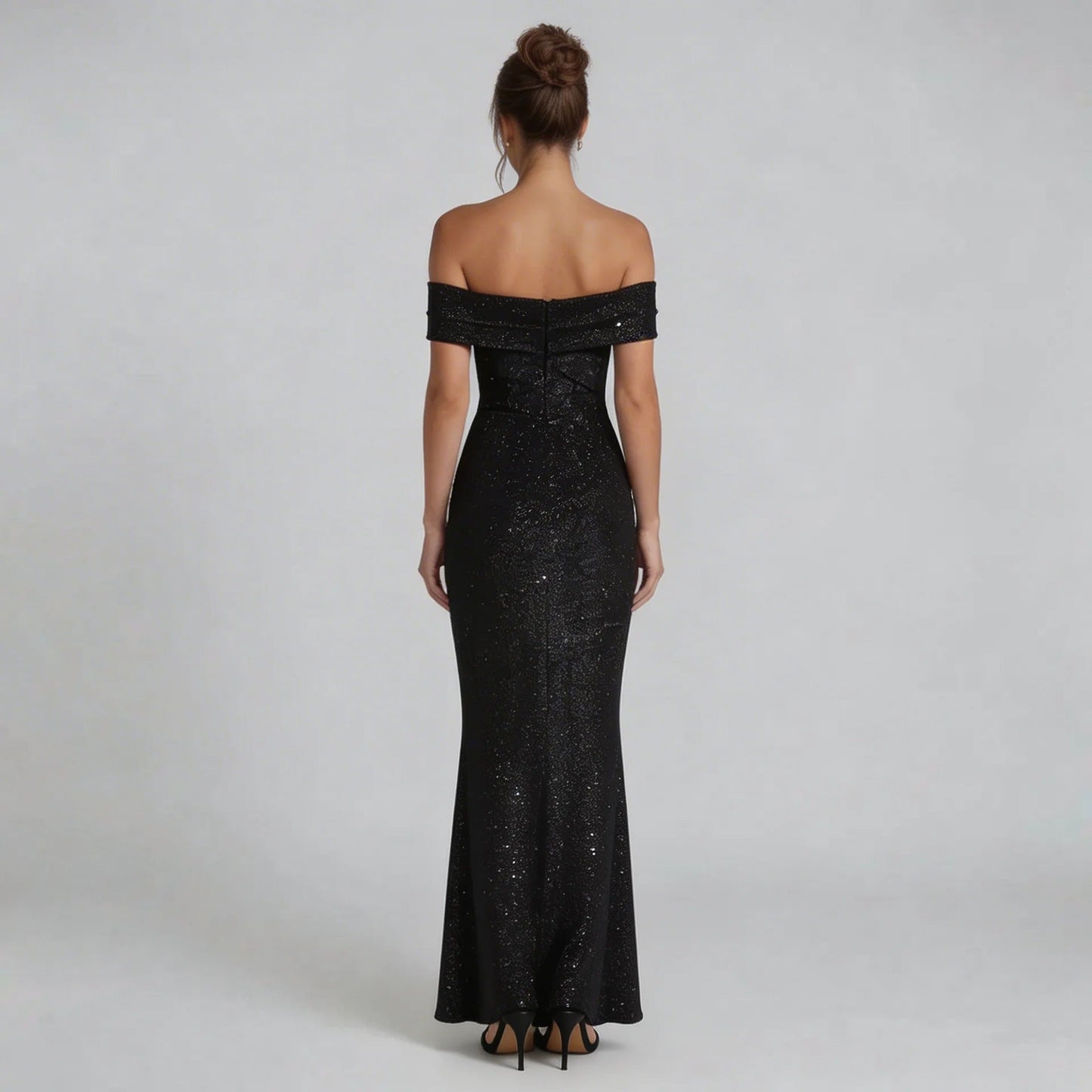 Odette Pleated Maxi Dress