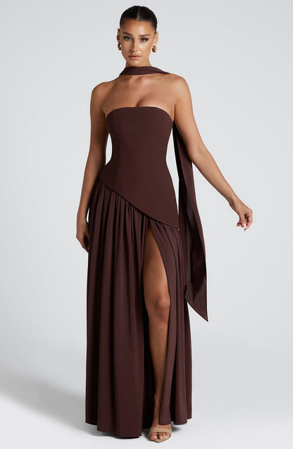 Aurelia Strapless Maxi Dress