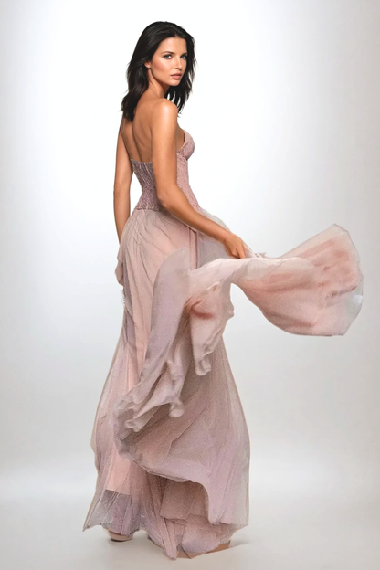 Bridesmaid maxi dress, seventh view
