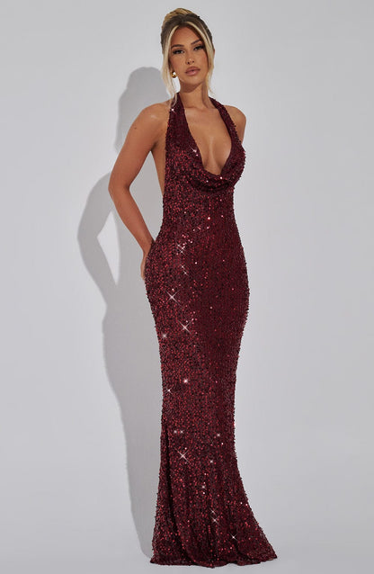 Cocktail maxi dress, second view