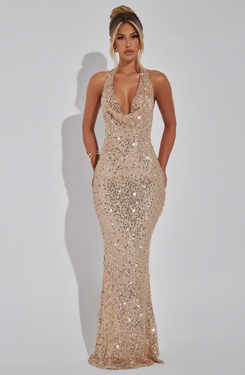 Cocktail maxi dress, sixth view