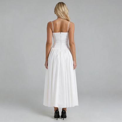 Alaina Corset Midi Dress
