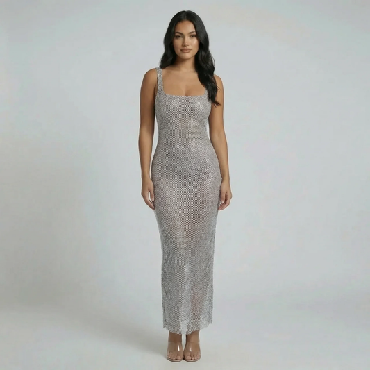 Alara Shimmer Maxi Dress