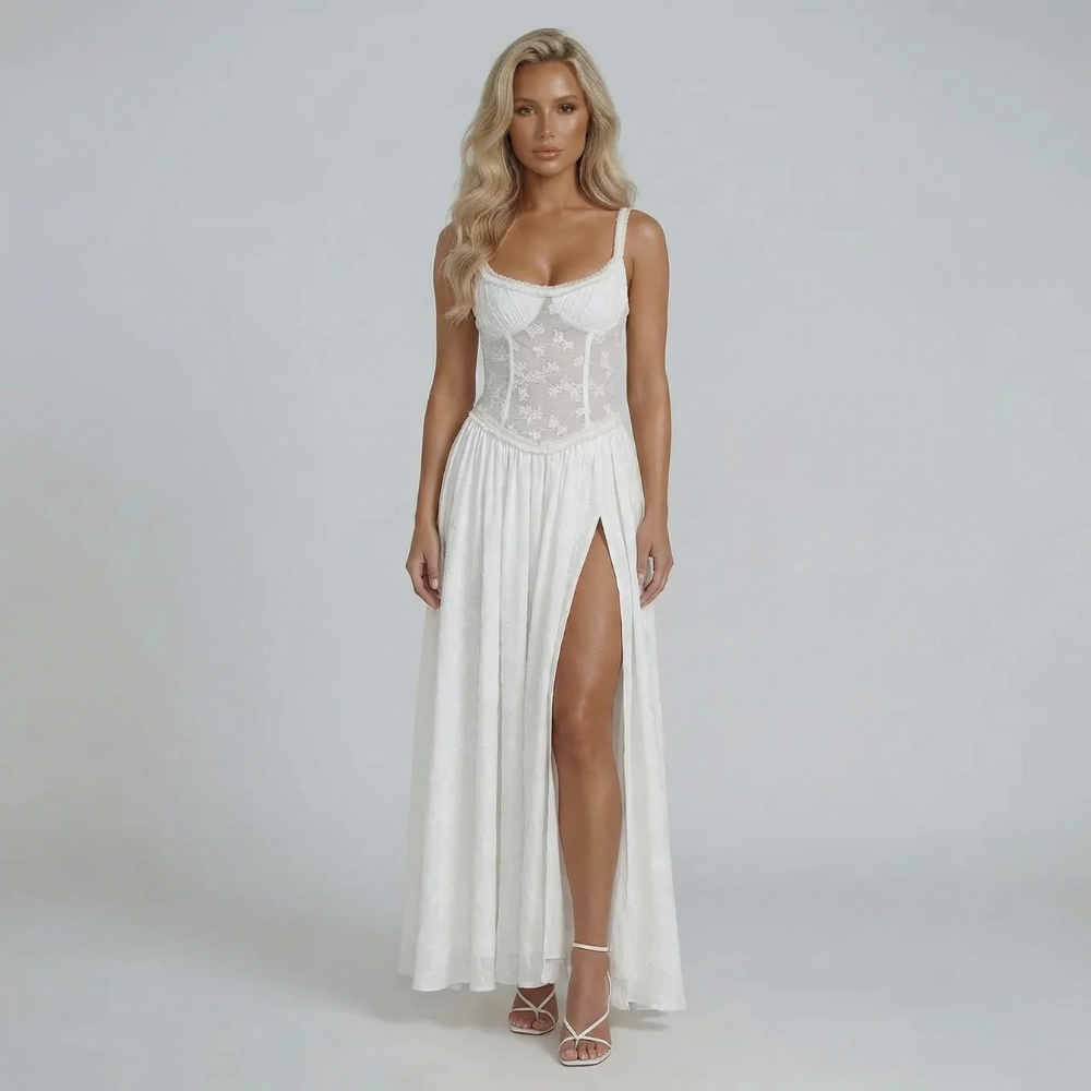 Amelie Corset Maxi Dress