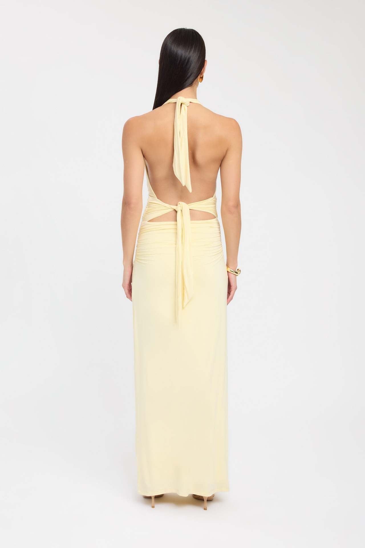 Anika Ruched Maxi Dress
