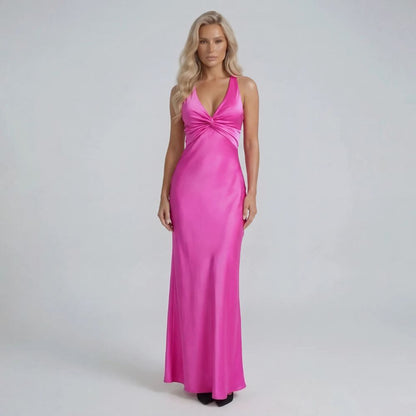 Arabelle Bow Maxi Dress