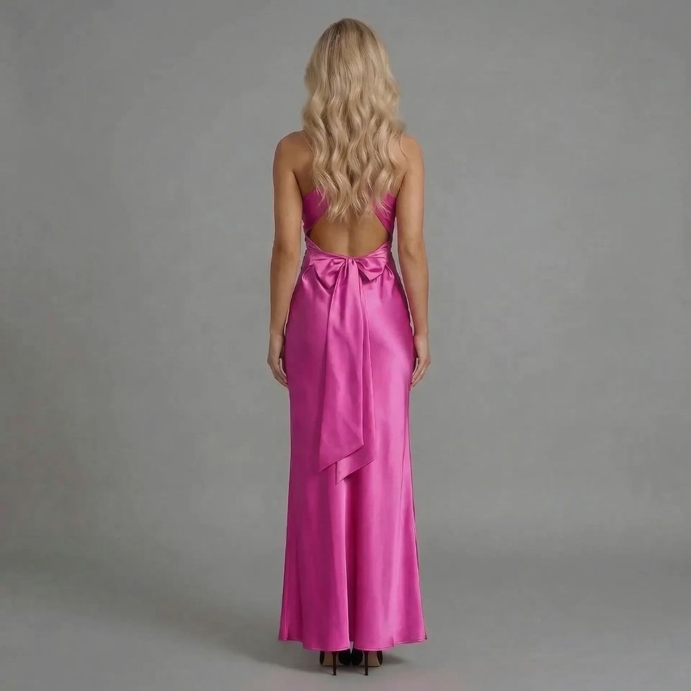 Arabelle Bow Maxi Dress