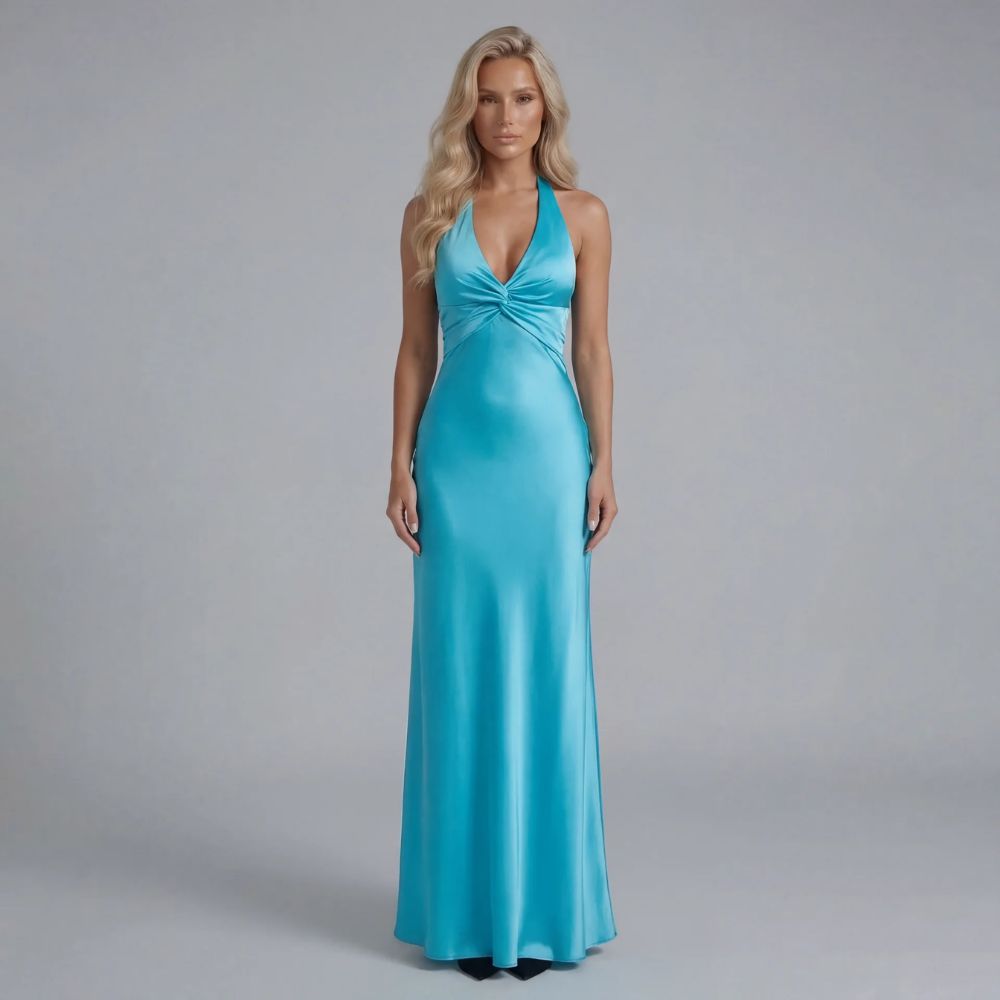 Arabelle Bow Maxi Dress