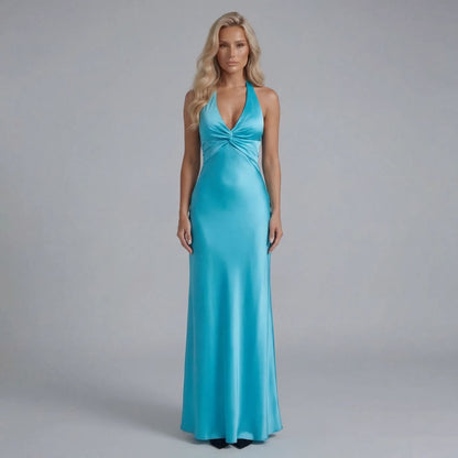 Arabelle Bow Maxi Dress