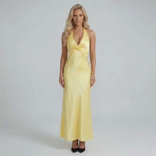 Arabelle Bow Maxi Dress