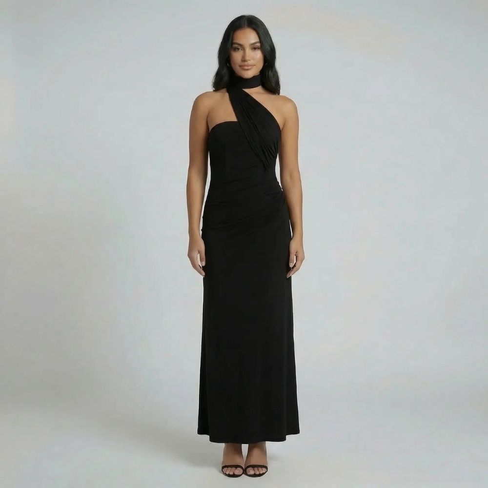 Aria Scarf Maxi Dress
