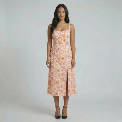 Camila Floral Midi Dress