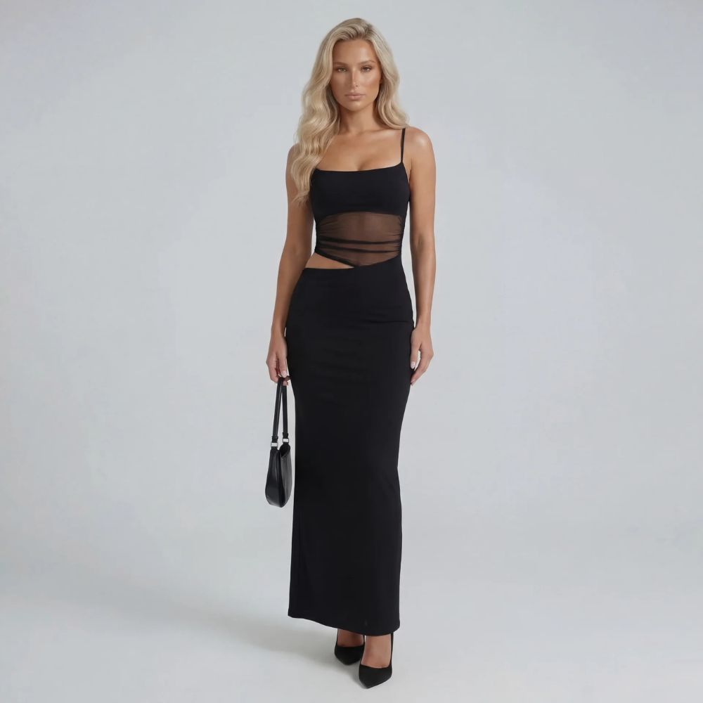 Camilla Mesh Maxi Dress