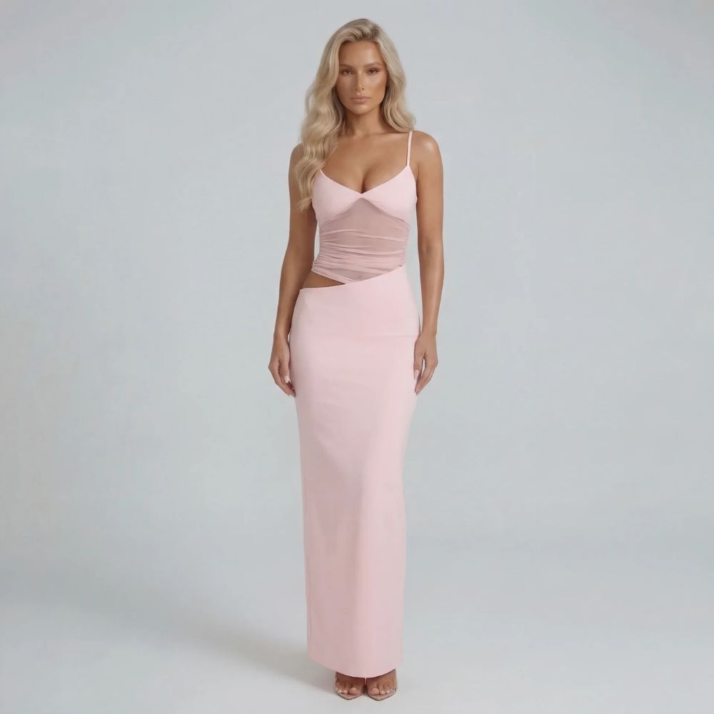 Camilla Mesh Maxi Dress