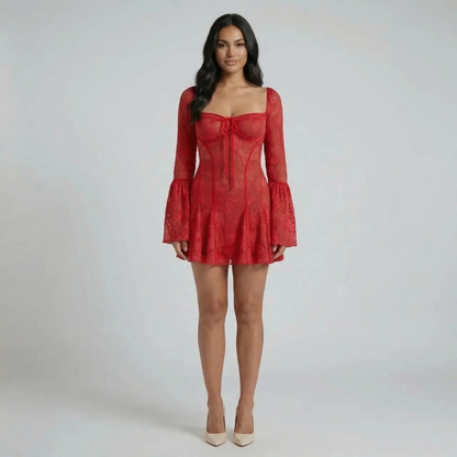 Camille Floral Mini Dress