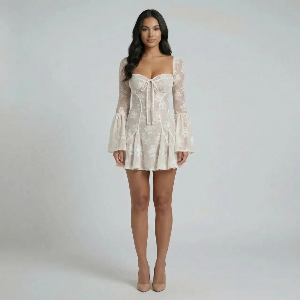 Camille Floral Mini Dress
