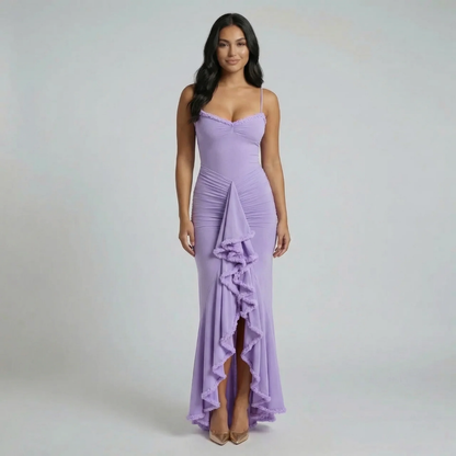 Camille Ruffle Maxi Dress