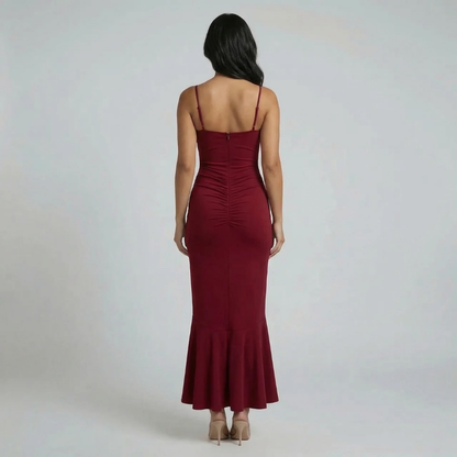 Camille Ruffle Maxi Dress