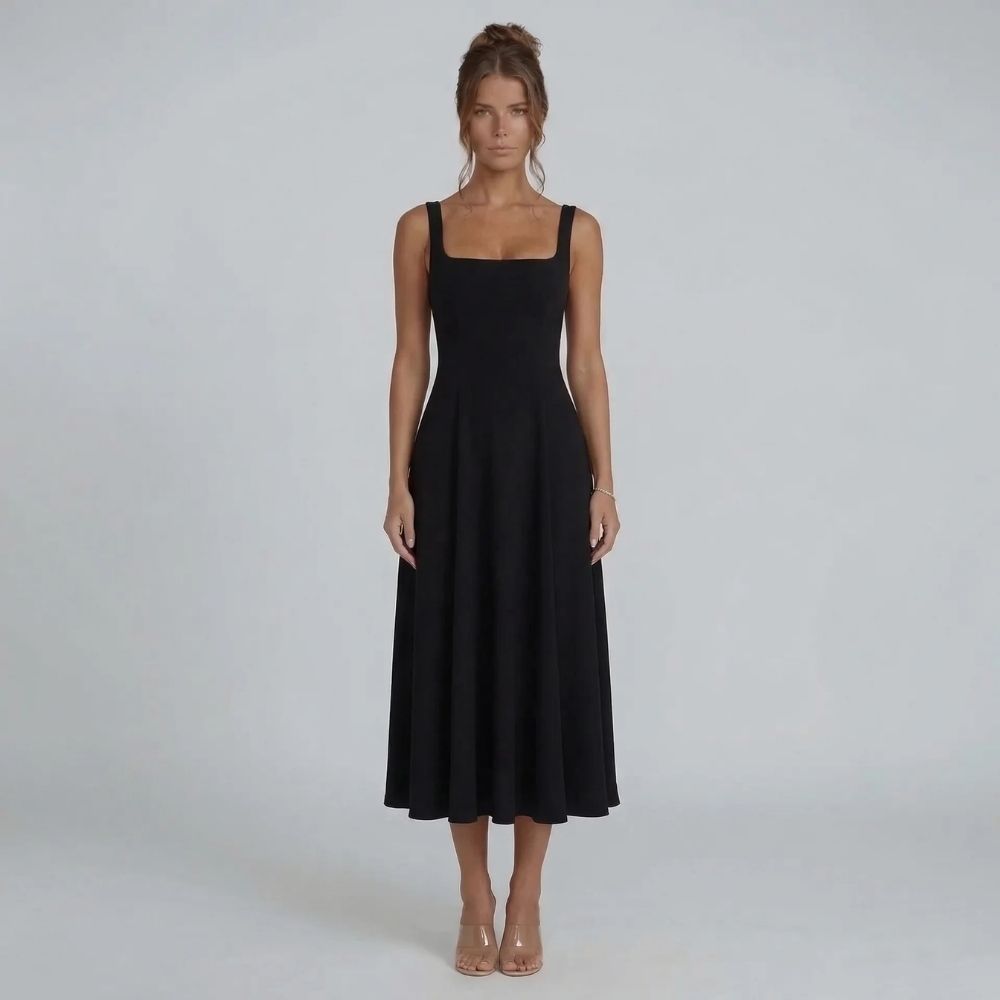Davina Corset Midi Dress