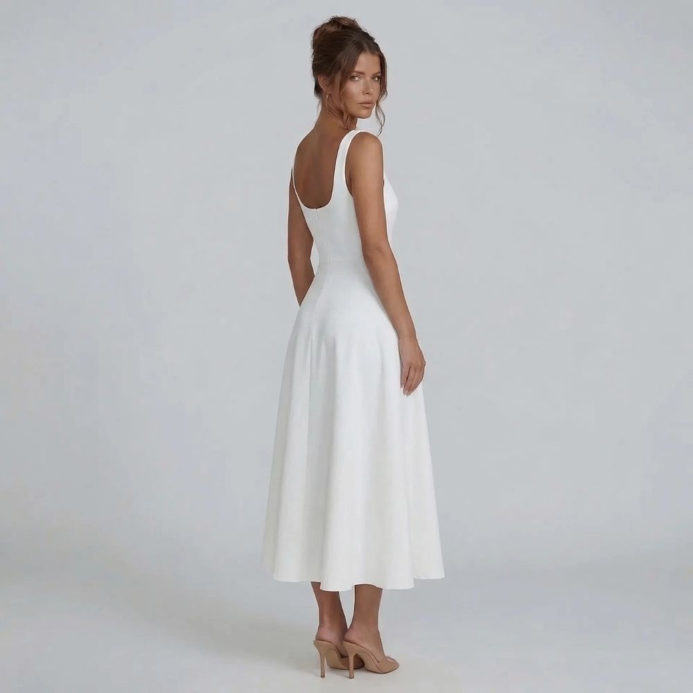 Davina Corset Midi Dress