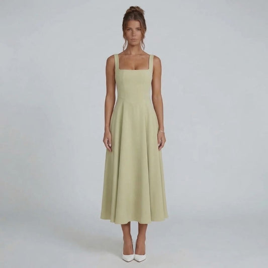 Davina Corset Midi Dress