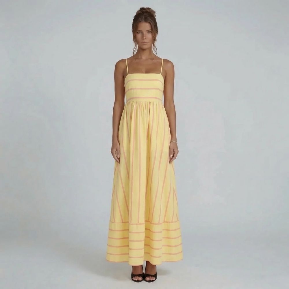 Delilah Stripe Maxi Dress