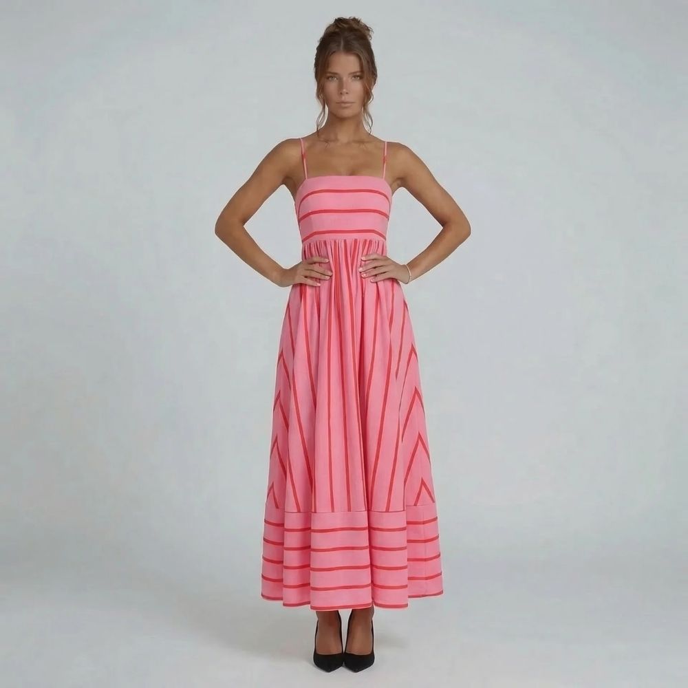 Delilah Stripe Maxi Dress