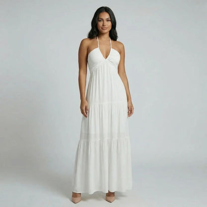 Elara Tiered Maxi Dress