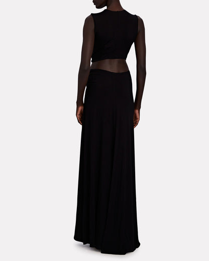 Elena Twist Maxi Dress