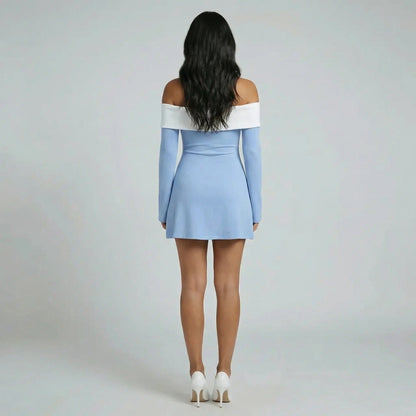 Elora Off-Shoulder Mini Dress